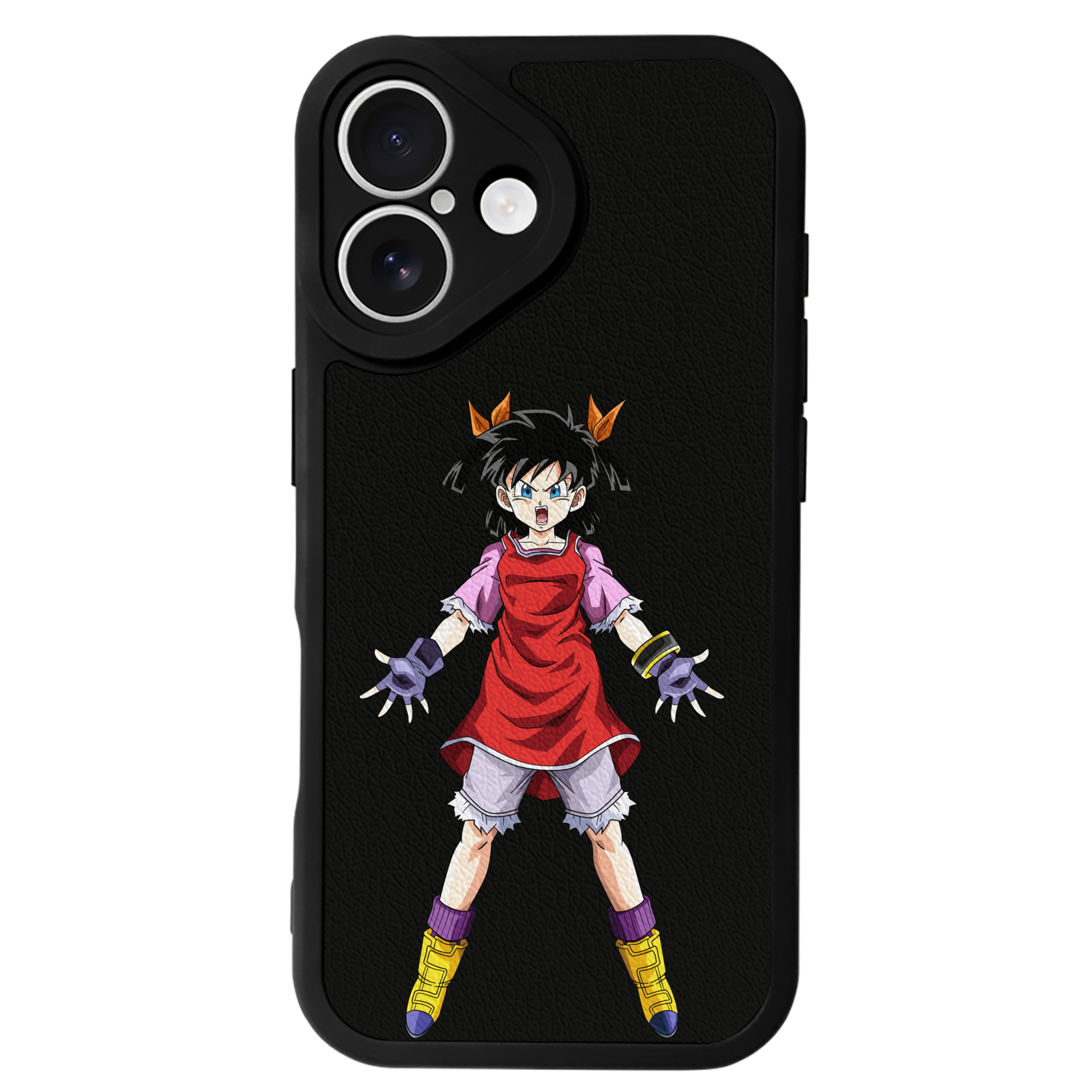 （画像用） ドラゴンボール パン DRAGON BALL Pan 【iPhone 16シリーズ対応】シリコンスマホケース（レザー調） 材質：シリコン